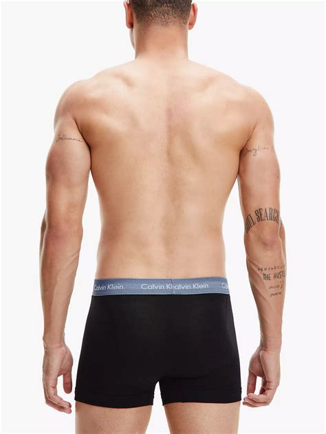 calvin klein cotton stretch trunk.